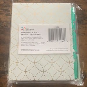 Erin Condren Stationary bundle: 16 all occasion cards & 3 dual tip markers.